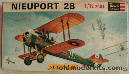 Revell 1/72 Nieuport 28 - Great Britain Issue, H653 plastic model kit